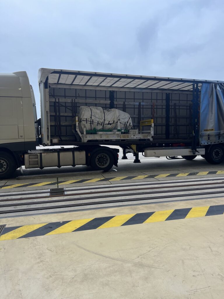 AOG engine transport